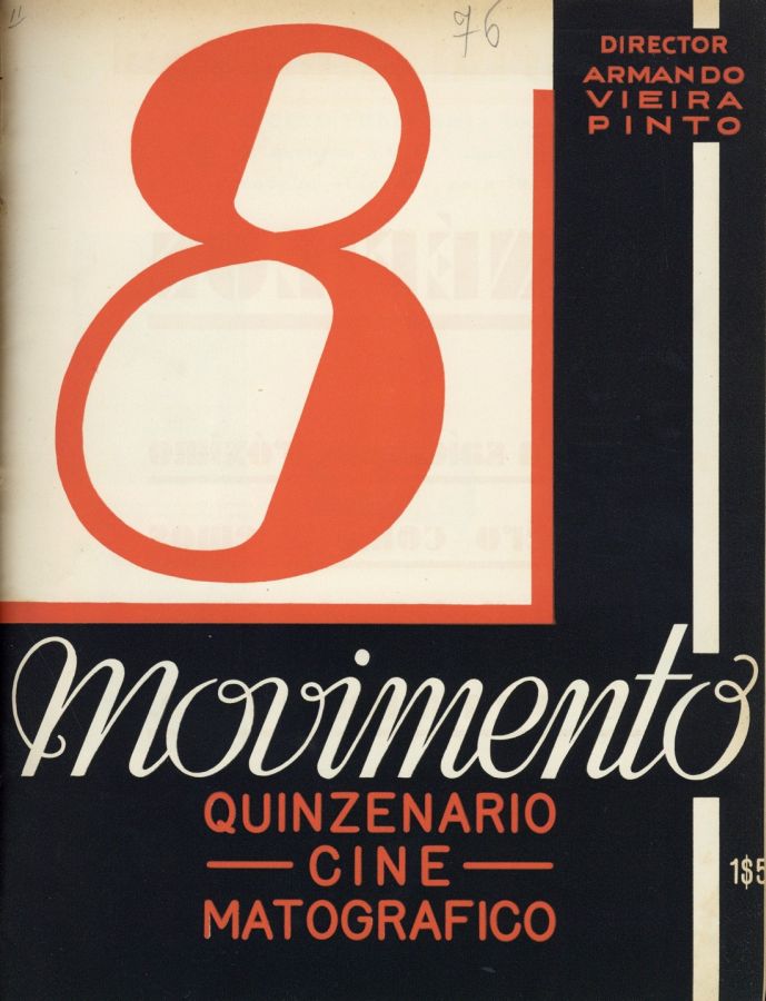MOVIMENTO magazine side cover Issue 8 15 October 1933