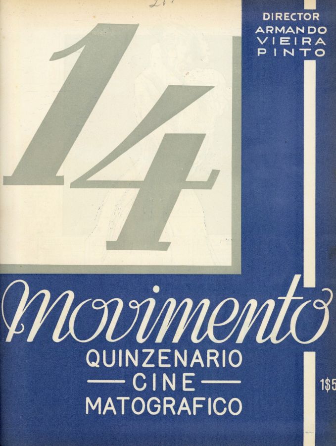 MOVIMENTO magazine side cover Issue 14 15 January 1934