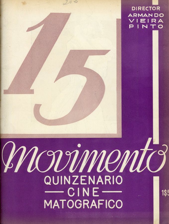 MOVIMENTO magazine side cover Issue 15 1 February 1934