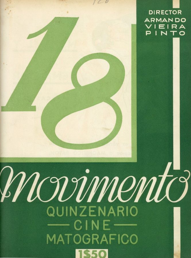 MOVIMENTO magazine side cover Issue 18 1 March 1934