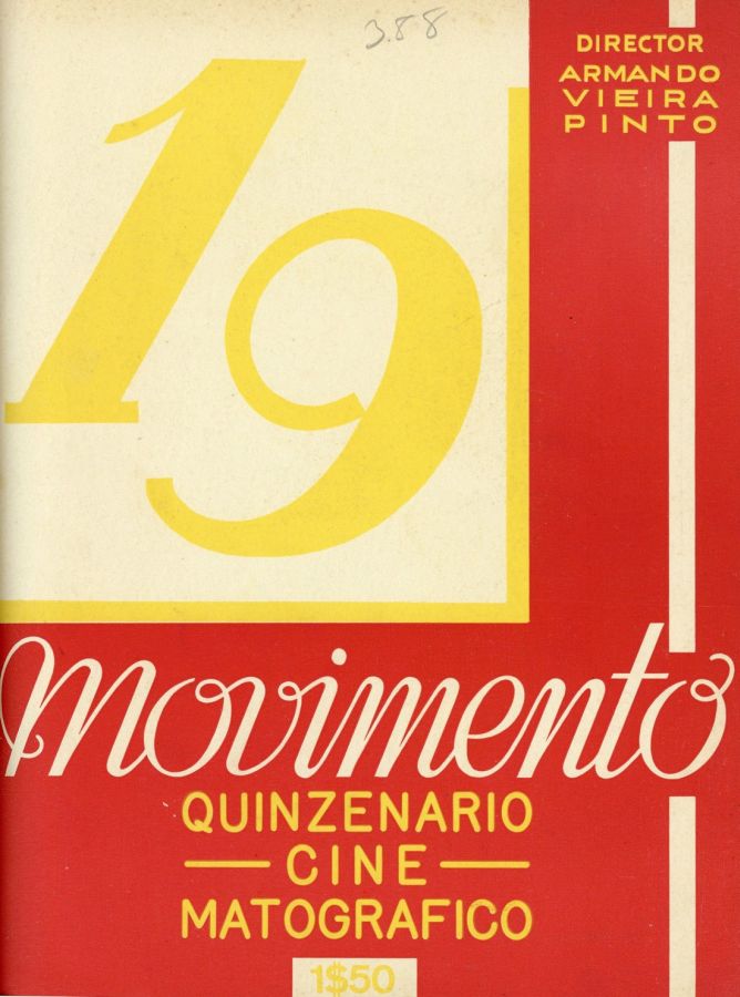 MOVIMENTO magazine side cover Issue 19 15 March 1934
