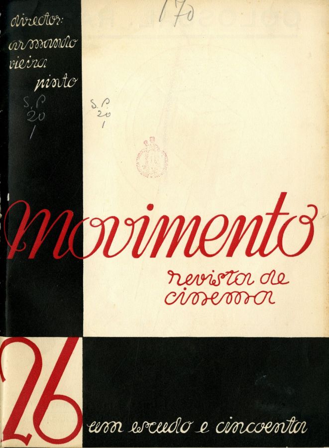 MOVIMENTO magazine side cover Issue 26 15 August 1934