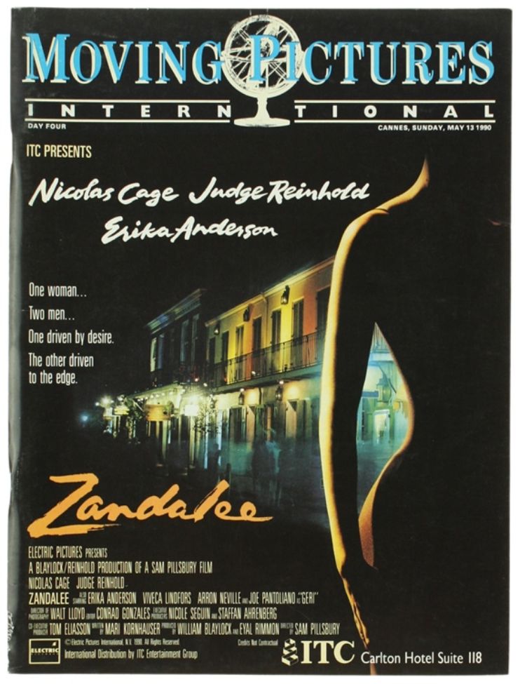 MOVING PICTURES INTERNATIONAL magazine side cover 13 May 1990
