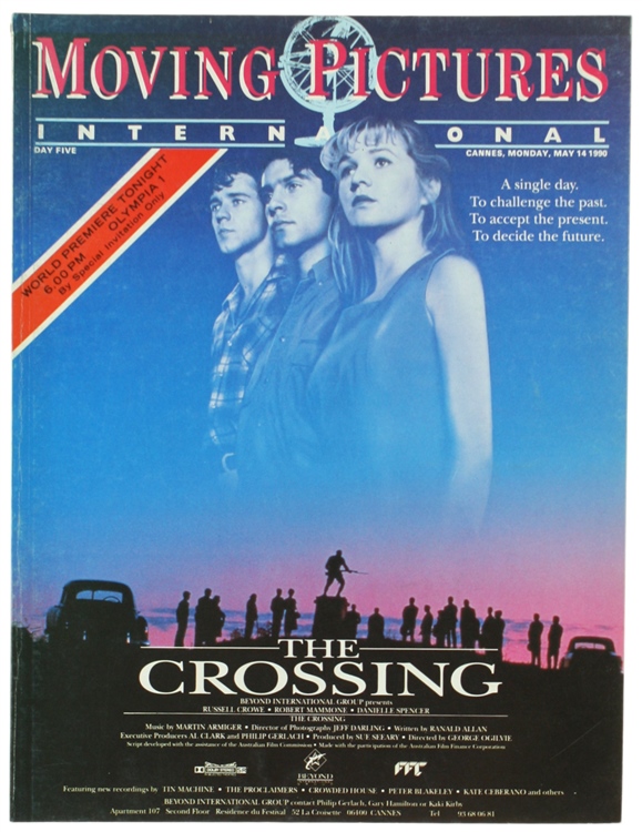 MOVING PICTURES INTERNATIONAL magazine side cover 14 May 1990