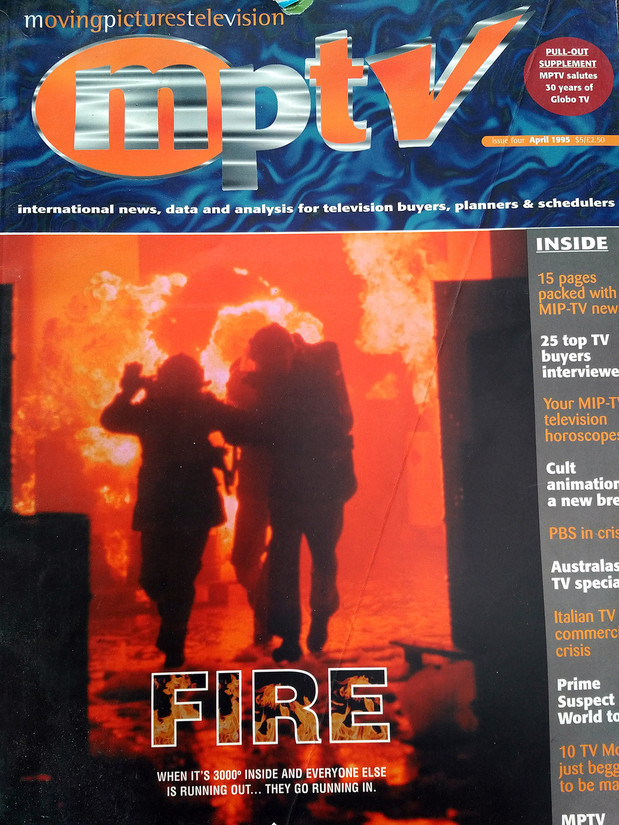 MOVING PICTURES INTERNATIONAL magazine side cover  April 1995