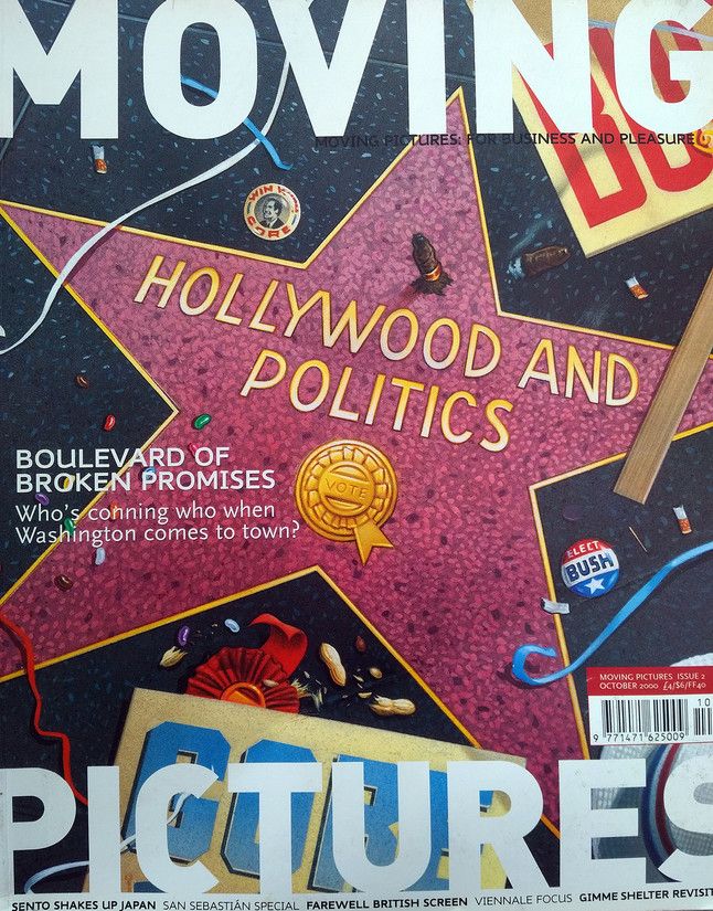 MOVING PICTURES INTERNATIONAL magazine side cover Issue 2  October 2000