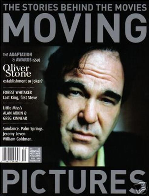 MOVING PICTURES magazine side cover Issue 14 December 2006