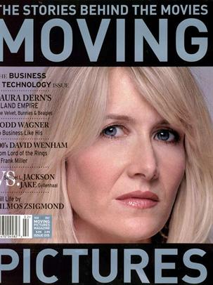 MOVING PICTURES magazine side cover Issue 15 February/March 2007