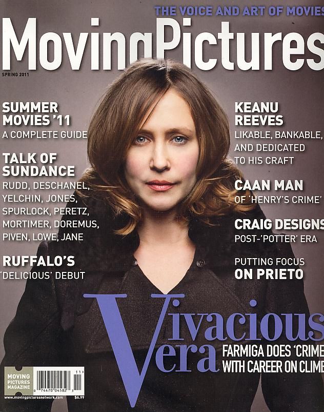 MOVING PICTURES magazine side cover Spring/March/April/May 2011