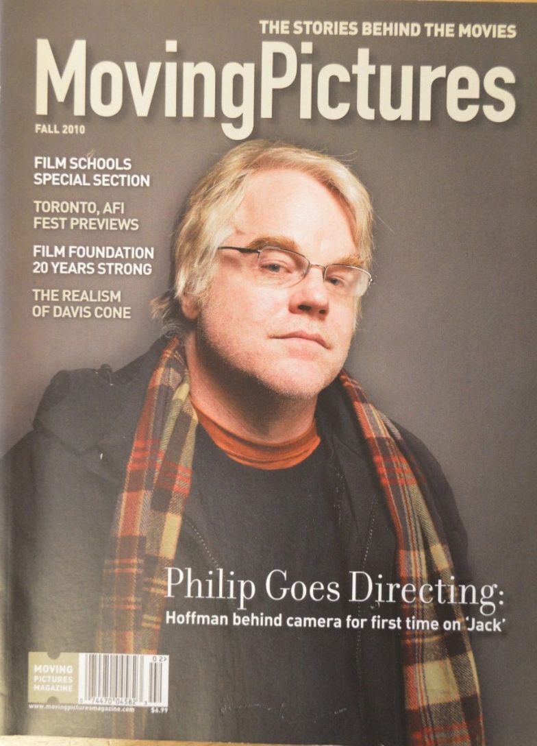 MOVING PICTURES magazine side cover Fall 2010