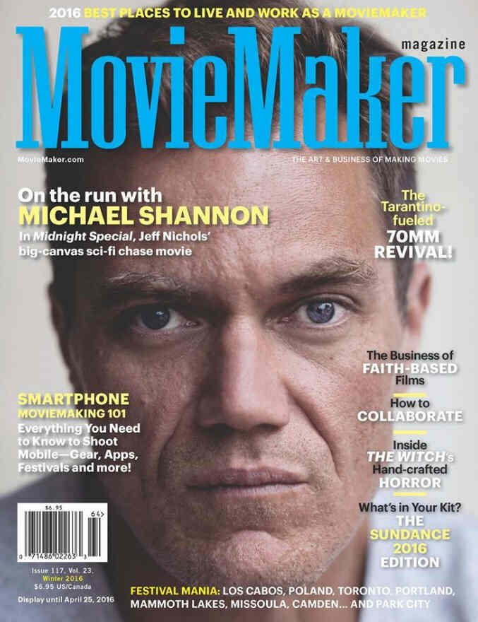 MOVIE MAKER magazine side cover Issue 117 February 2016