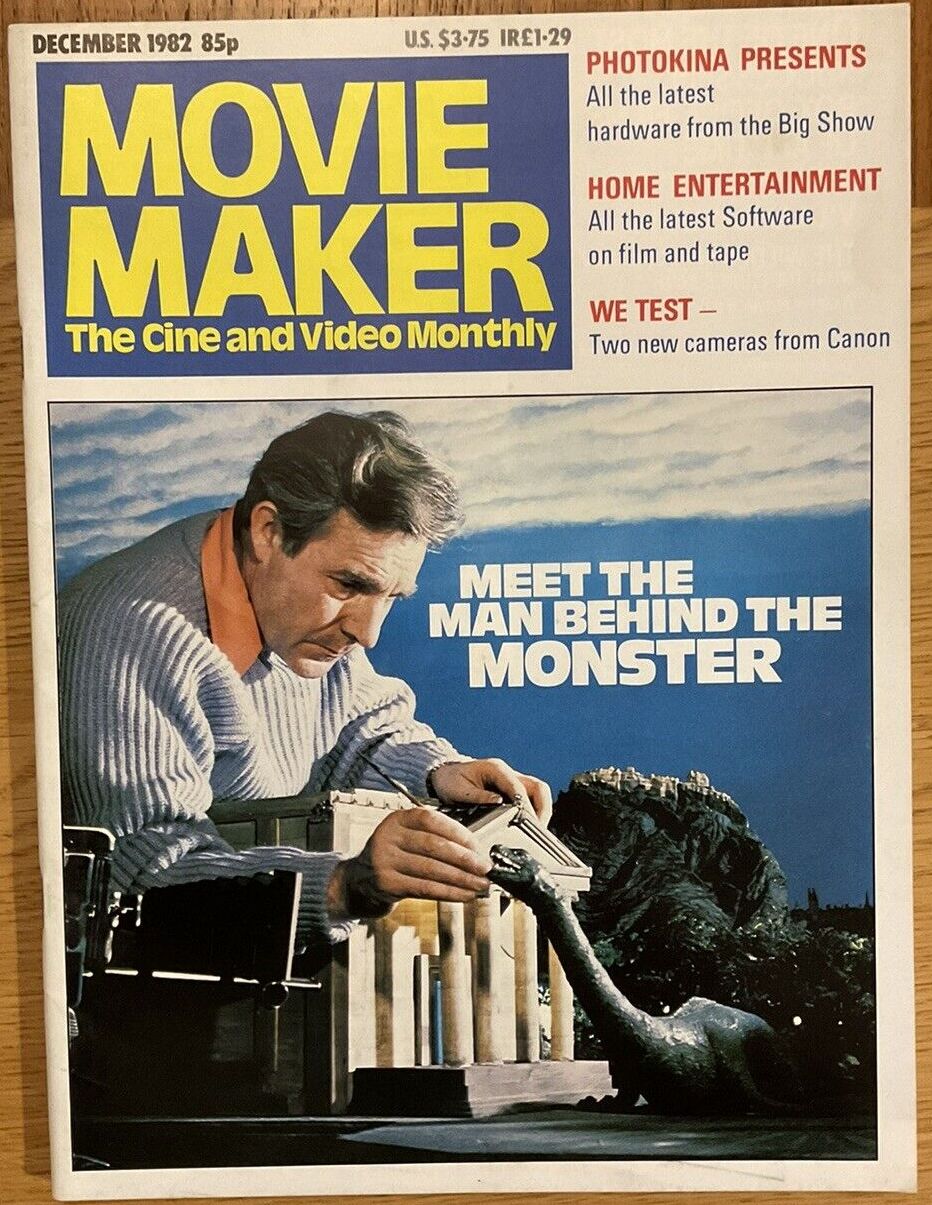 MOVIE MAKER (UK) magazine side cover  December 1982