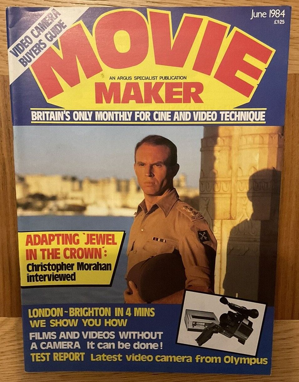 MOVIE MAKER (UK) magazine side cover  June 1984