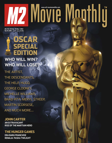 M2 MOVIE MONTHLY magazine side cover Issue 113 March 2012