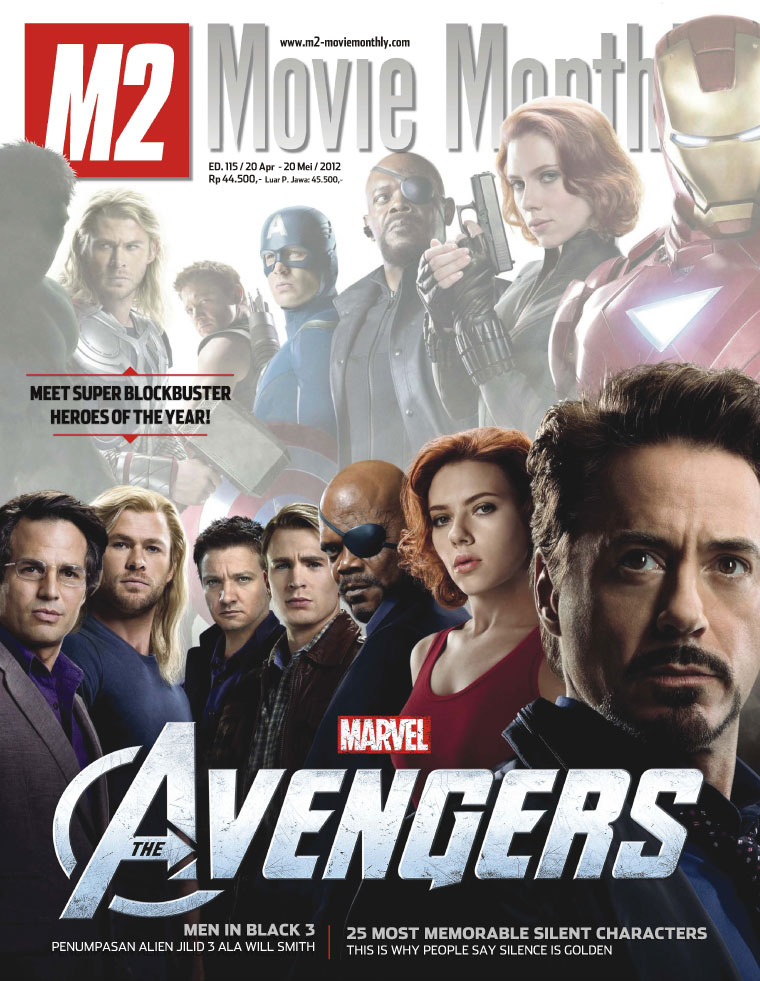 M2 MOVIE MONTHLY magazine side cover Issue 115 May 2012