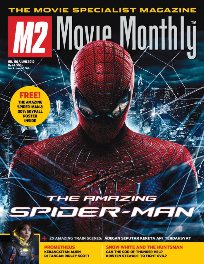 M2 MOVIE MONTHLY magazine side cover Issue 116 June 2012