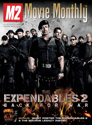 M2 MOVIE MONTHLY magazine side cover Issue 118 August 2012