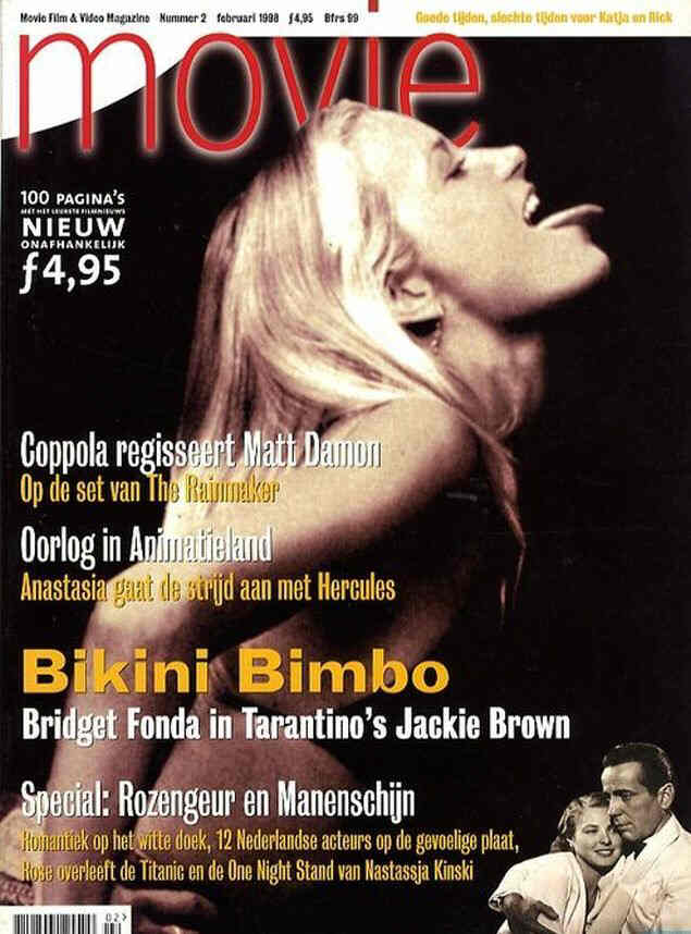MOVIE NETHERLANDS magazine side cover Issue 2  February 1998