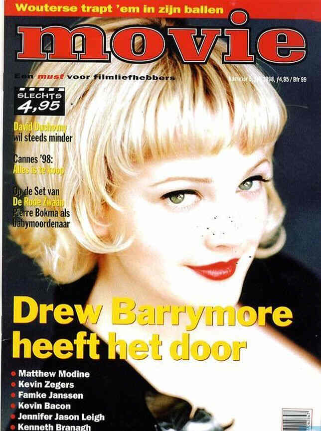 MOVIE NETHERLANDS magazine side cover Issue 5  July 1998