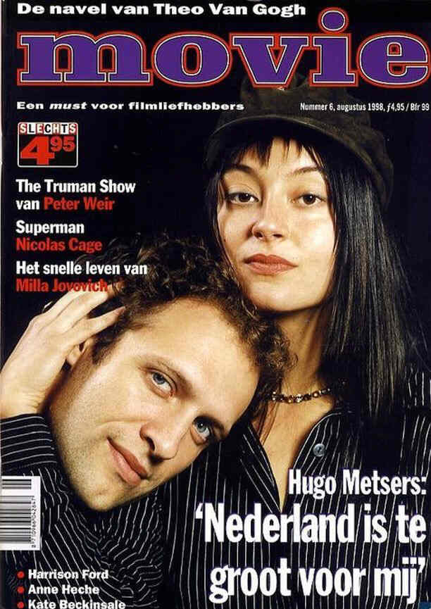 MOVIE NETHERLANDS magazine side cover Issue 6  August 1998