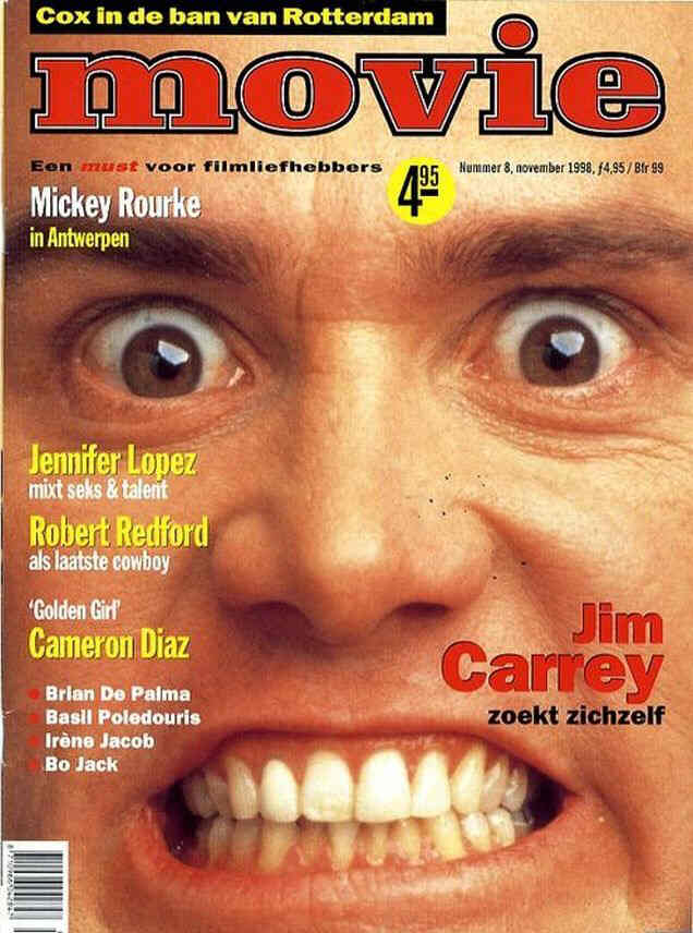 MOVIE NETHERLANDS magazine side cover Issue 8  November 1998