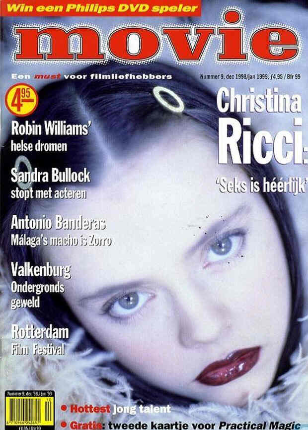 MOVIE NETHERLANDS magazine side cover Issue 9  December 1998/ January 1999 