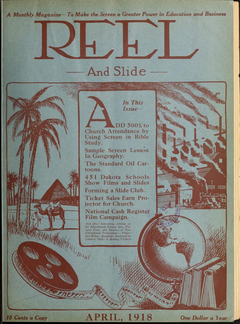 MOVING PICTURE AGE magazine side cover April 1918