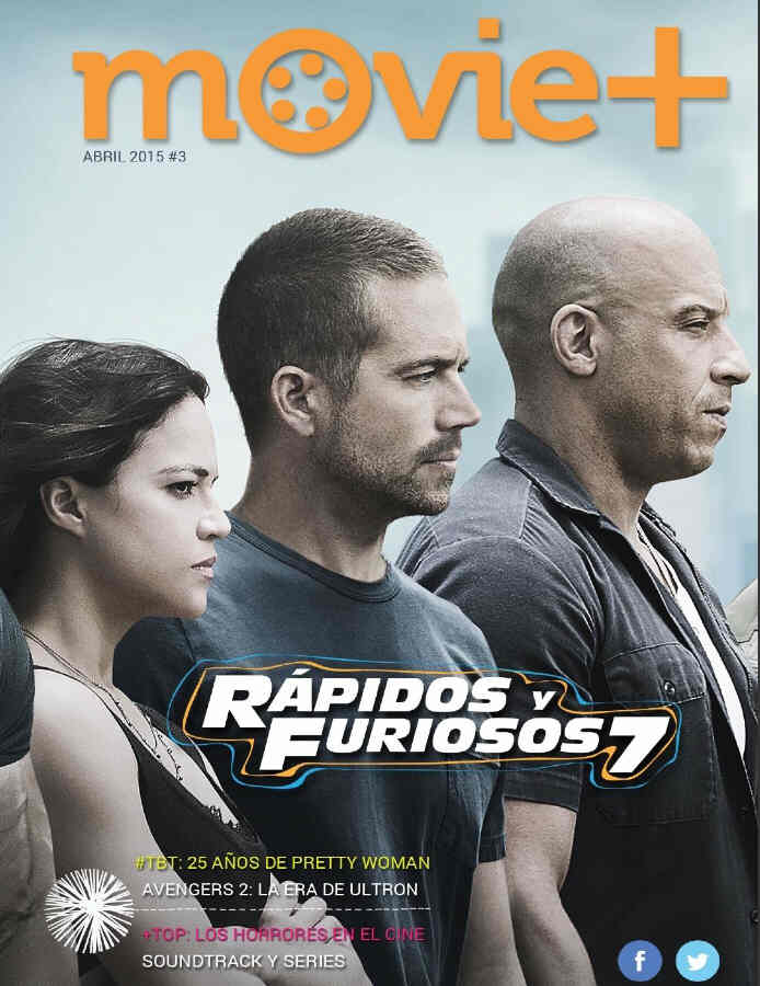 MOVIE PLUS magazine side cover Issue 3 April 2015