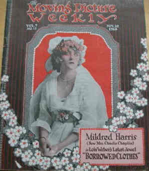 UNIVERSAL WEEKLY magazine side cover 30 November 1918