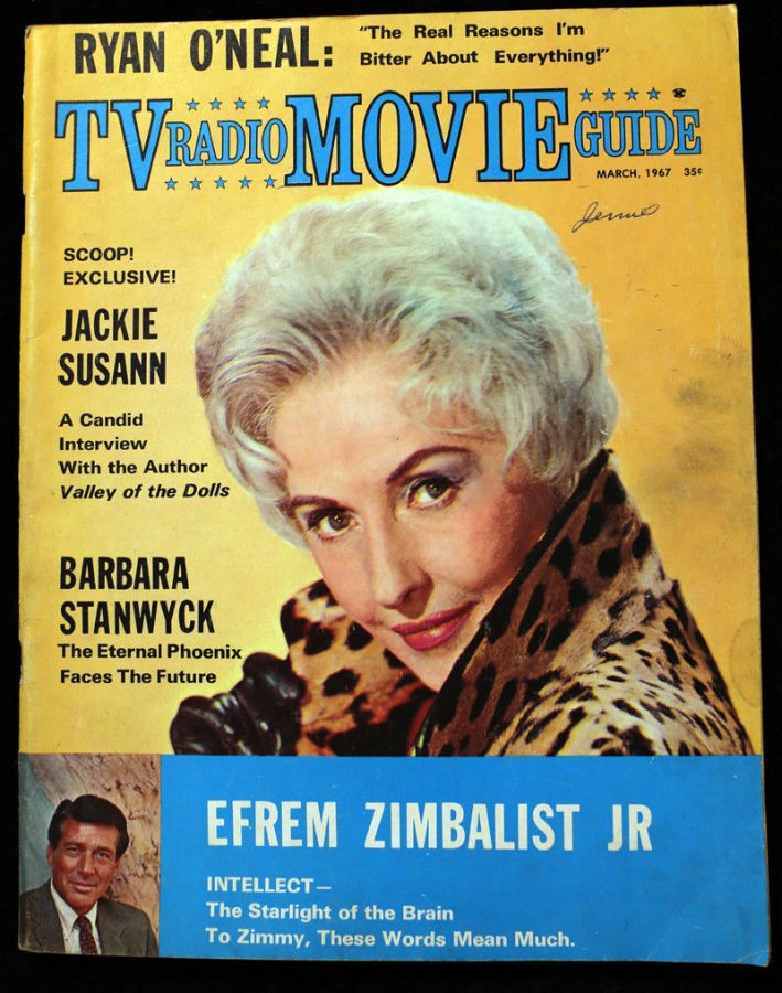 MOVIE-RADIO GUIDE magazine side cover March 1967