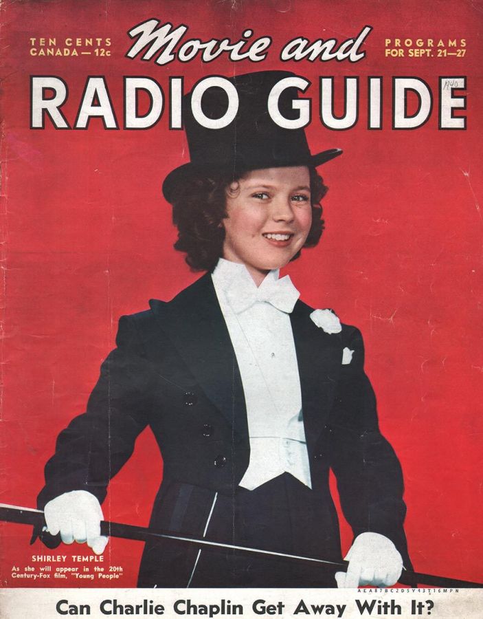 MOVIE-RADIO GUIDE magazine side cover 21 September 1946