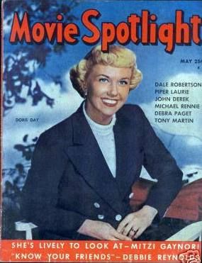 MOVIE SPOTLIGHT magazine side cover  Vol 3 # 4 May 1952