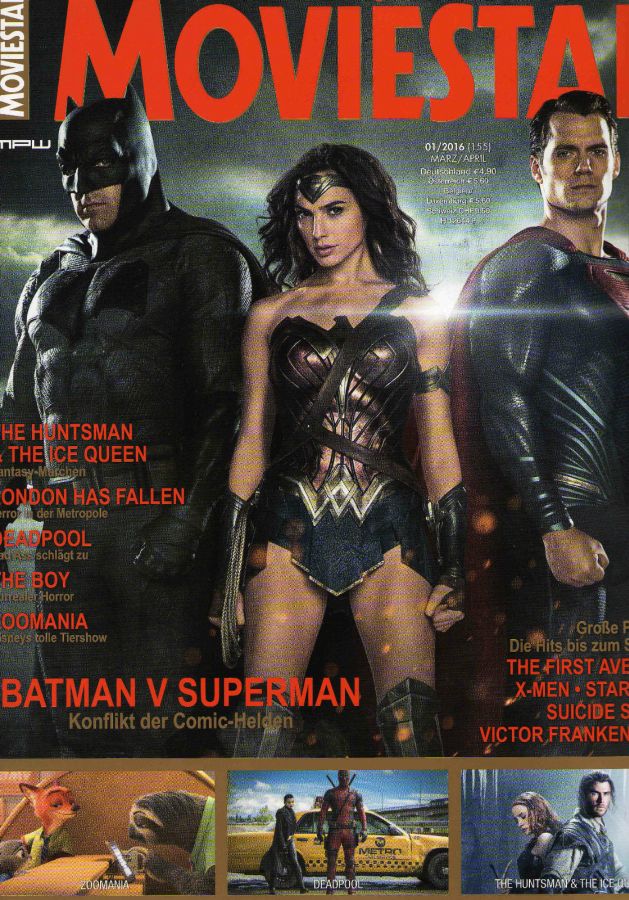 MOVIESTAR magazine side cover Issue 155 March/April 2016