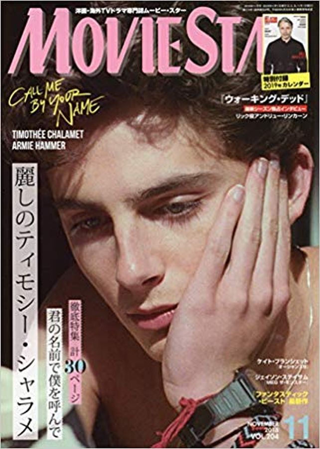 MOVIESTAR (J) magazine side cover Issue 204  November 2018