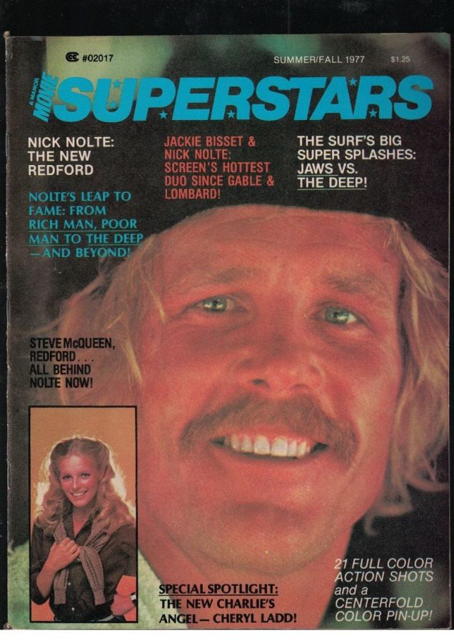 MOVIE SUPERSTARS magazine side cover Summer 1977
