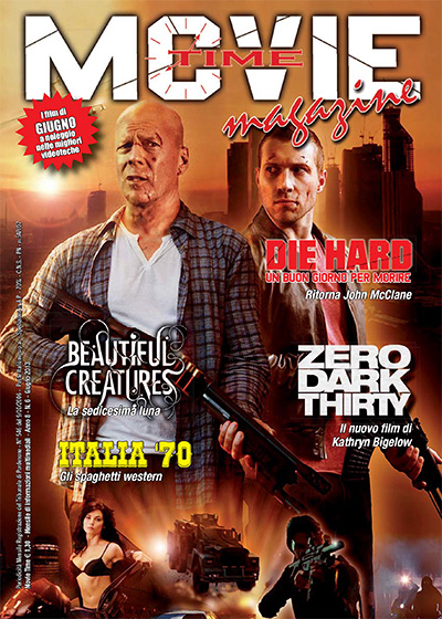 MOVIE TIME MAGAZINE (ITALY) magazine side cover June 2013