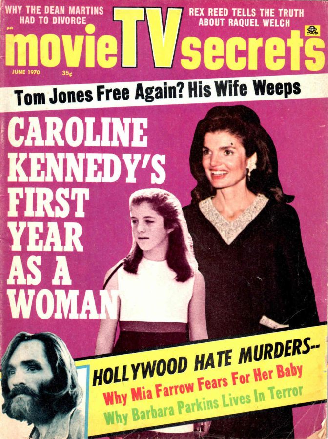 MOVIE SECRETS magazine side cover June 1970