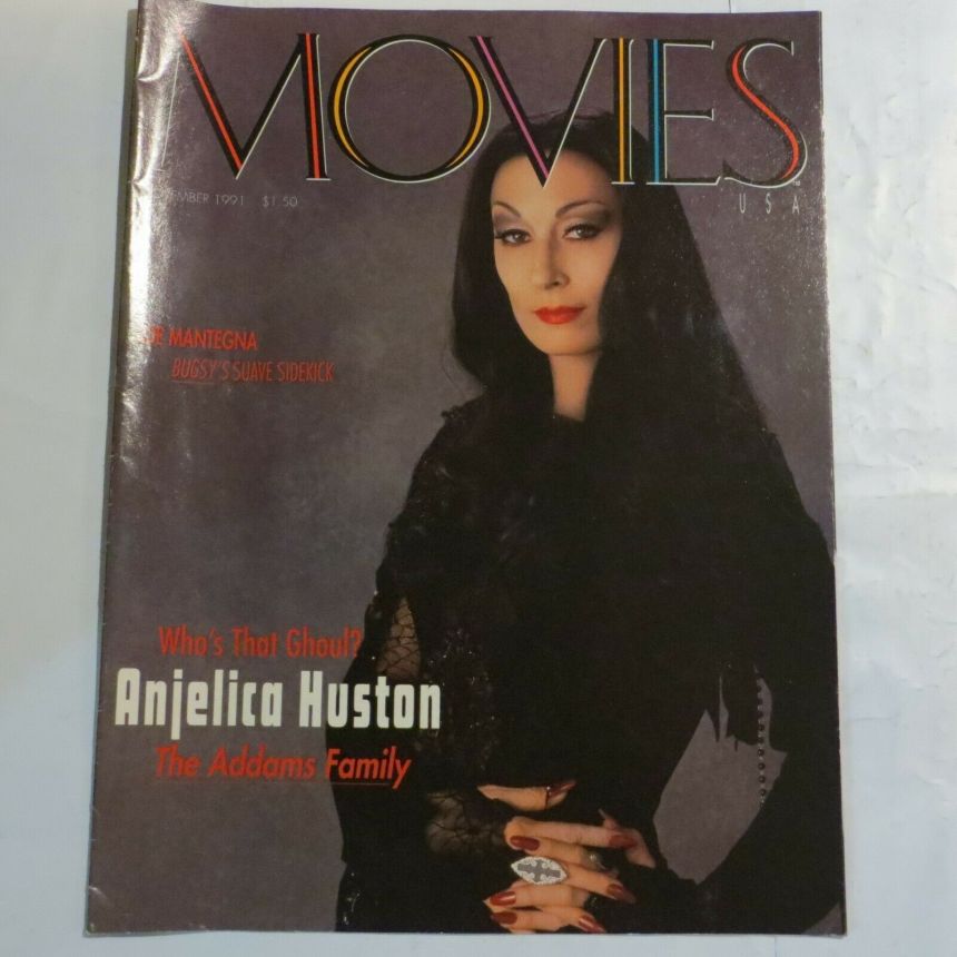 MOVIES USA magazine side cover  Vol 5 # 1  November 1991