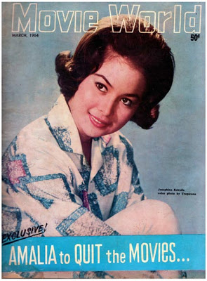 MOVIE WORLD (Ph) magazine side cover March 1964