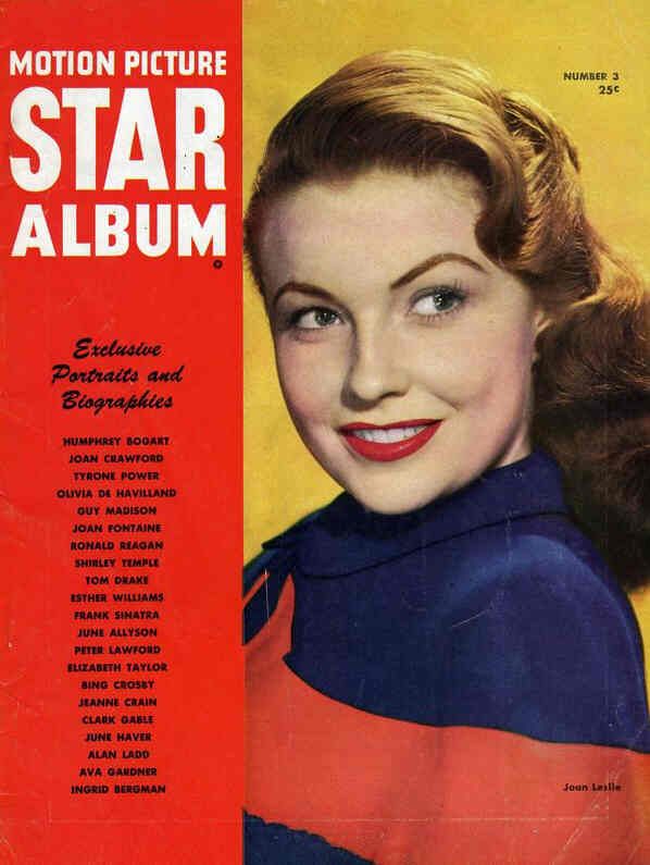 STAR ALBUM (Motion Picture) magazine side cover Issue 3  1948