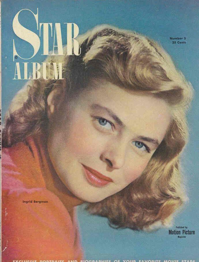 STAR ALBUM (Motion Picture) magazine side cover Issue 5  1949