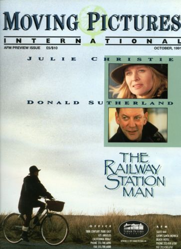MOVING PICTURES INTERNATIONAL magazine side cover  AFM-MIFED issue October 1991
