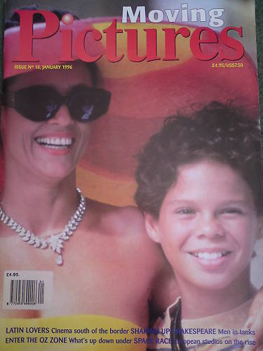 MOVING PICTURES INTERNATIONAL magazine side cover Issue 15 January 1996