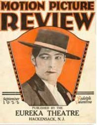 MOTION PICTURE REVIEW magazine side cover September 1922