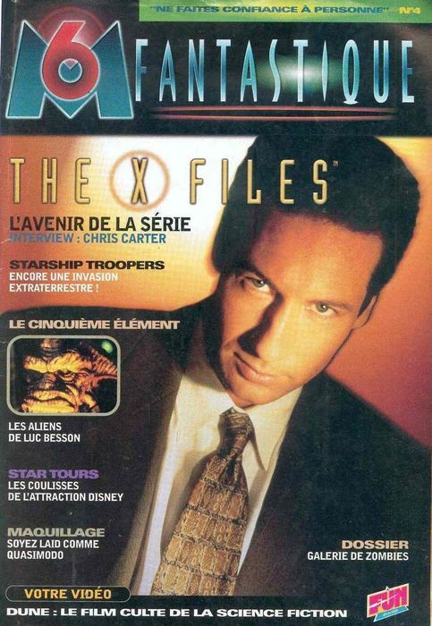 M6 FANTASTIQUE magazine side cover Issue 4  1997