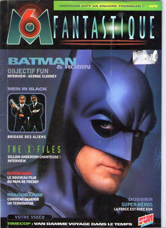 M6 FANTASTIQUE magazine side cover Issue 5  1997