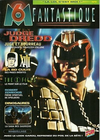 M6 FANTASTIQUE magazine side cover Issue 6  1997