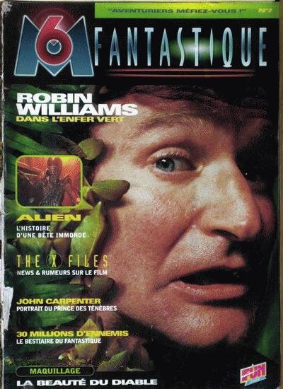 M6 FANTASTIQUE magazine side cover Issue 7  1997