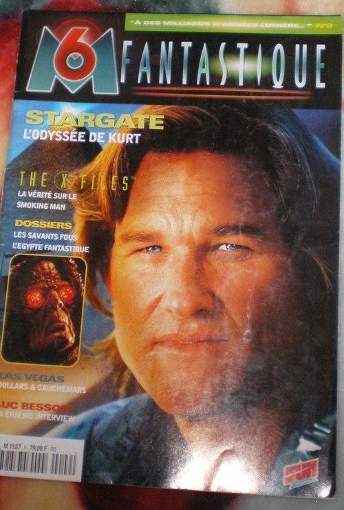 M6 FANTASTIQUE magazine side cover Issue 9  1998