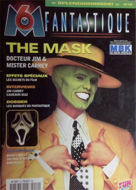 M6 FANTASTIQUE magazine side cover Issue 10  1997